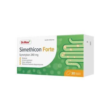 Симетикон Форте Simethicon Forte Dr. Max 240 мг, 30 капсул 2990042829 фото