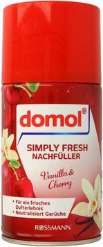DOMOL Simply Fresh Змінний блок для автоматичного освіжувача повітря, ваніль та вишня 250 мл R 157452 фото