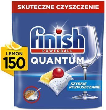 Капсули для посудомийної машини FINISH Powerball Quantum All in 1 Lemon - 150 шт ME 606295 фото