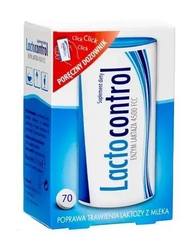 Lactocontrol Лактоконтроль покращує засвоєння лактози з молока, 70 табл 2504234740 фото