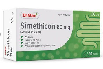 Симетикон Dr. Max Simethicon 80 мг 30 капсул 3117318302 фото