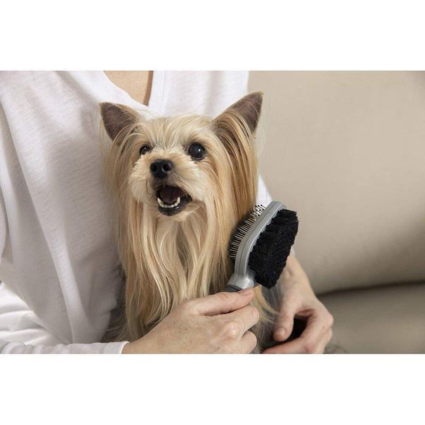 Подвійна щітка для котів та собак FURMINATOR T691663 3072970996 фото