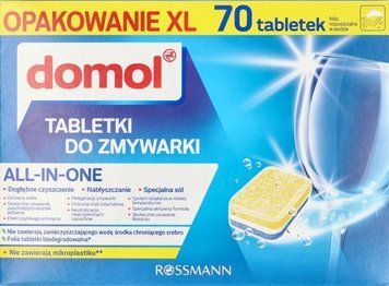 DOMOL Таблетки для посудомийної машини 70 шт R 419244 фото