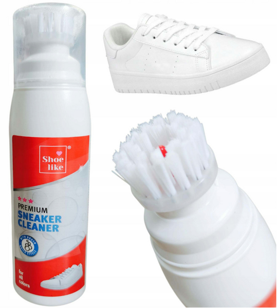 Засіб для чищення кросівок із щіткою Shoe like, 150 мл A541563 фото