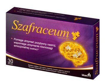Szafraceum Шафрацеум, таблетки, вкриті оболонкою, 30 шт. 3010269635 фото