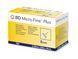 Голки БД мікро файн плюс, BD micro-fine plus, розмір 0,30 x 8 мм, 100 шт 2683947913 фото 2