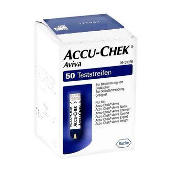 Тест-смужки акучек авiва Accu Chek Aviva 50 шт 06114963 фото