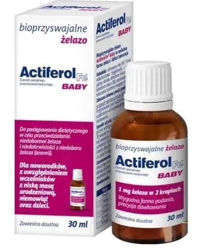 Актіферол Актиферол Actiferol Fe Baby 30 мл 0012365849 фото
