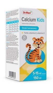 Calcium Kids Кальцій для дітей Dr. Max зі смаком банана, 150 мл 3041536759 фото