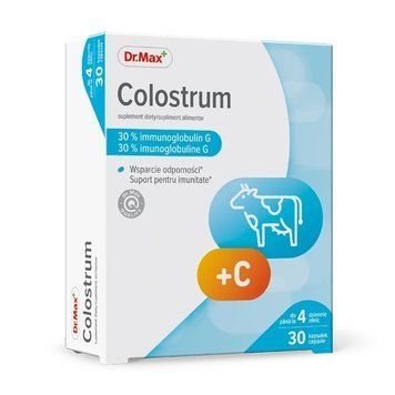 Colostrum Молозиво Dr. Max 30 капсул 3042669814 фото