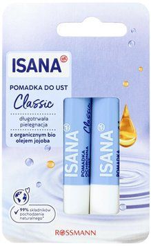 ISANA набір захисних бальзамів для губ Classic 2 x 4.8g R2055063 фото