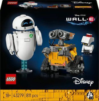 LEGO Disney 43279 WALL-E та EWA 2908711759 фото