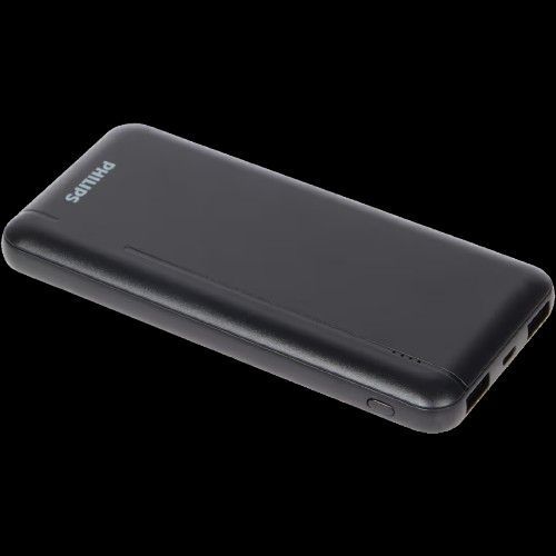 Повербанк Philips 10000mAh, 20W, чорний 2827457005 фото