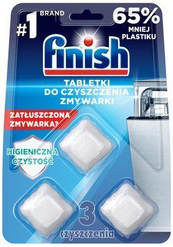 Таблетки для чищення посудомийних машин FINISH - 3 шт 2860346192 фото
