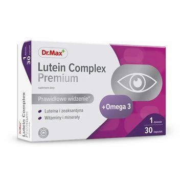 Lutein Complex Premium Лютеїновий комплекс Преміум Dr. Max 30 капсул 2990017690 фото