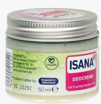 Крем-дезодорант Isana Deocreme 50 мл 2797078667 фото