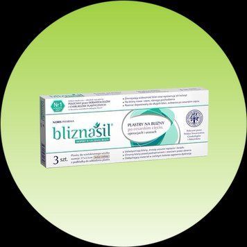 Bliznasil пластирі проти шрамів після кесаревого розтину 3 шт по 17,5 см х 3,5 см 2640686974 фото