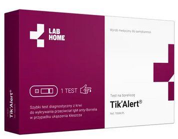 TIK'ALERT, експрес-тест крові на хворобу Лайма, рання інфекція, антитіла IgM, 1 шт 3003782816 фото