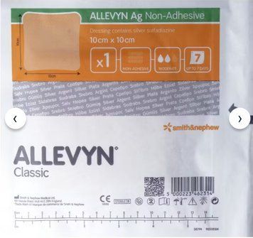 Пов'язка Allevyn AG Non Adhesive 1 шт 3017638482 фото