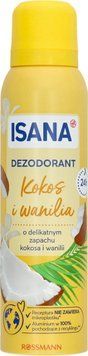 ISANA Жіночий дезодорант спрей 24 години дії, кокос та ваніль 150 мл R327042 фото